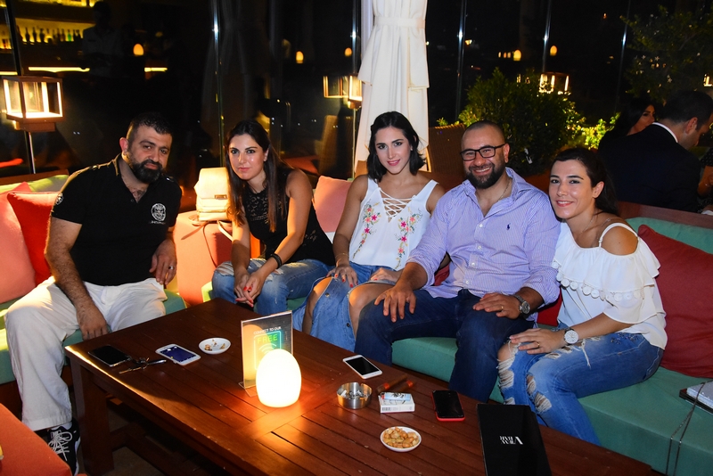 Nathaly Safy and Rabih Rahal at The View
